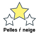 Pelles ŕ neige