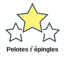 Pelotes ŕ épingles