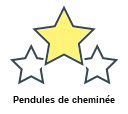 Pendules de cheminée