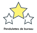 Pendulettes de bureau