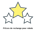 Pičces de rechange pour robots