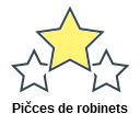 Pičces de robinets