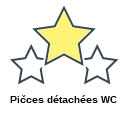 Pičces détachées WC