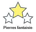 Pierres fantaisie