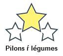 Pilons ŕ légumes