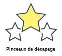 Pinceaux de décapage