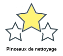 Pinceaux de nettoyage