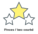 Pinces ŕ bec courbé