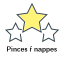 Pinces ŕ nappes