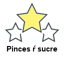 Pinces ŕ sucre