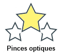 Pinces optiques