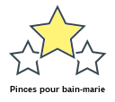 Pinces pour bain-marie