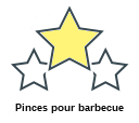 Pinces pour barbecue