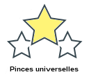 Pinces universelles