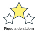 Piquets de slalom