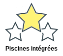 Piscines intégrées