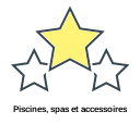 Piscines, spas et accessoires