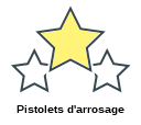 Pistolets d'arrosage