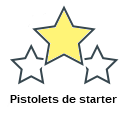 Pistolets de starter