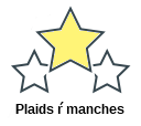 Plaids ŕ manches