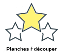 Planches ŕ découper