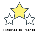 Planches de Freeride