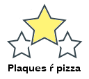Plaques ŕ pizza