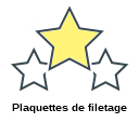 Plaquettes de filetage