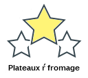Plateaux ŕ fromage
