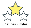 Platines vinyles