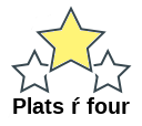 Plats ŕ four