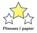 Plieuses ŕ papier