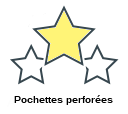 Pochettes perforées