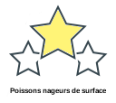 Poissons nageurs de surface