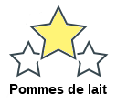 Pommes de lait