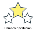Pompes ŕ perfusion