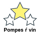 Pompes ŕ vin