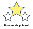 Pompes de puisard