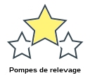 Pompes de relevage