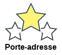 Porte-adresse