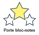 Porte bloc-notes