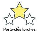 Porte-clés torches