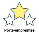 Porte-empreintes