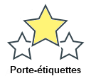 Porte-étiquettes