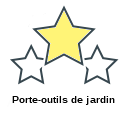 Porte-outils de jardin