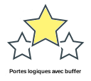 Portes logiques avec buffer