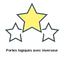 Portes logiques avec inverseur