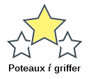 Poteaux ŕ griffer