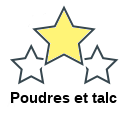 Poudres et talc