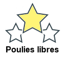 Poulies libres